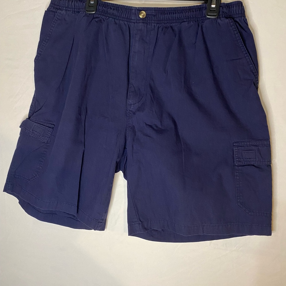 Classic Navy Cargo Shorts for Men